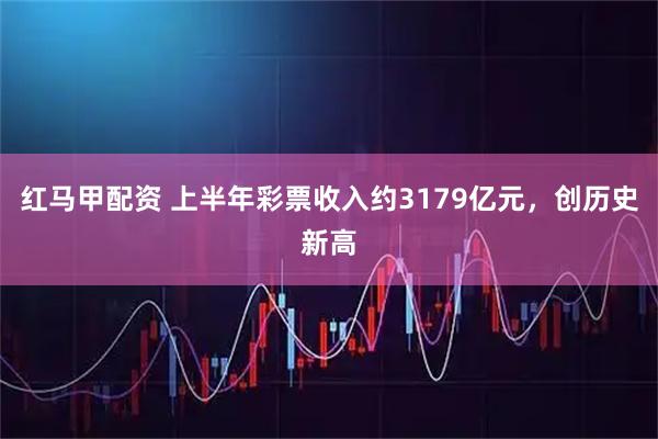 红马甲配资 上半年彩票收入约3179亿元，创历史新高